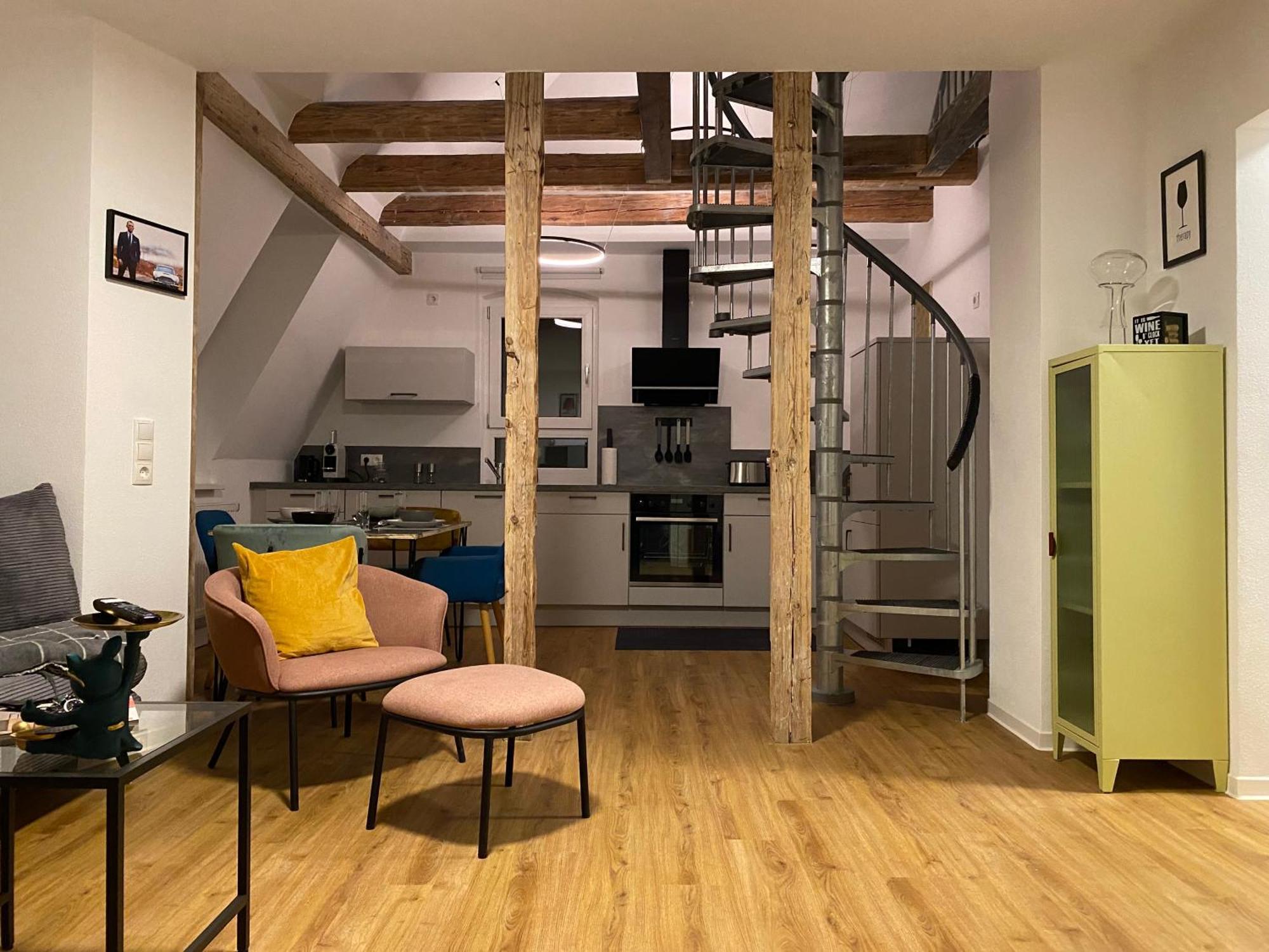 Stilvolles Appartement Im Herzen Bambergs Buitenkant foto